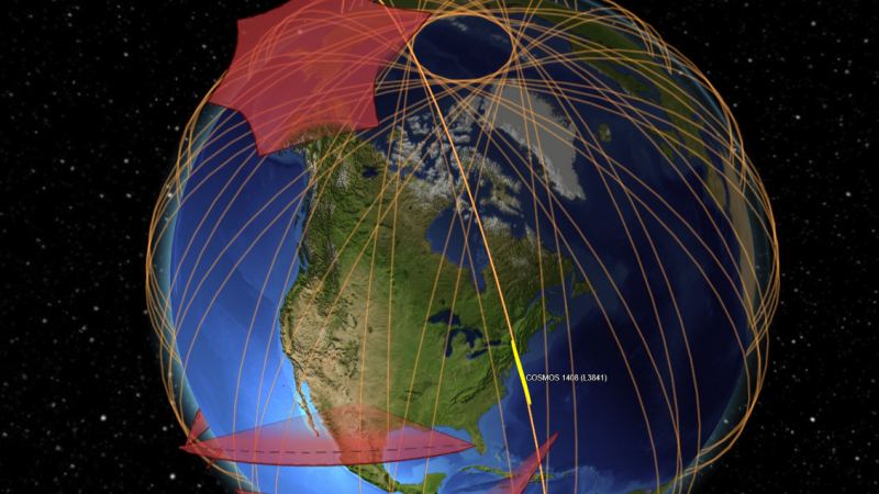 “宇宙-1408航天器”解体，正在太空中的人类会有威胁吗？的头图